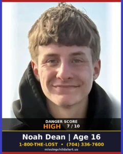 Charlotte Teen Missing - Search Continues for Noah Dean