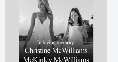 Christine and McKinley McWilliams Obituary, Cause of Death - Rittman Community Mourns Mother and Daughter Killed in Chippewa Trail Shooting